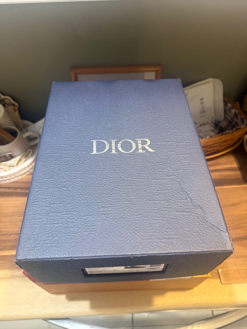 DIOR MEN'S SHOE BOX